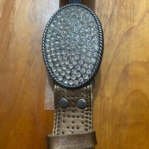 Miss Me Bronze Belt size S NWT